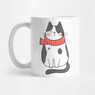 Cute Christmas Cat Mug